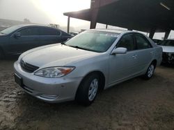 Salvage cars for sale at American Canyon, CA auction: 2004 Toyota Camry LE