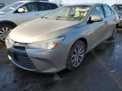 Salvage cars for sale at Pekin, IL auction: 2015 Toyota Camry Hybrid