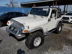 Salvage cars for sale at Riverview, FL auction: 2005 Jeep Wrangler / TJ Sport