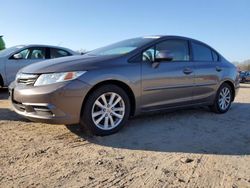 Honda salvage cars for sale: 2012 Honda Civic EXL