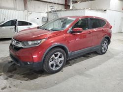 Salvage cars for sale at Tulsa, OK auction: 2018 Honda CR-V EXL