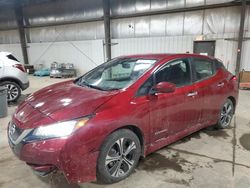 Salvage cars for sale from Copart Cleveland: 2019 Nissan Leaf S Plus