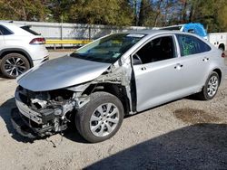 Salvage cars for sale at Greenwell Springs, LA auction: 2022 Toyota Corolla LE