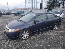 Honda Civic lx Vehiculos salvage en venta: 2006 Honda Civic LX