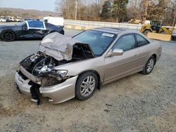 Honda Accord ex salvage cars for sale: 2001 Honda Accord EX