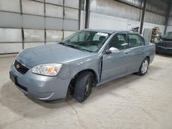 Chevrolet salvage cars for sale: 2007 Chevrolet Malibu LT