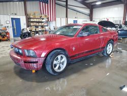 Salvage cars for sale at West Mifflin, PA auction: 2008 Ford Mustang