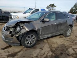 Salvage cars for sale at Woodhaven, MI auction: 2014 Cadillac SRX Luxury Collection