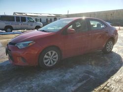 Toyota salvage cars for sale: 2015 Toyota Corolla L