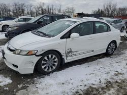 Salvage cars for sale at Baltimore, MD auction: 2009 Honda Civic EXL