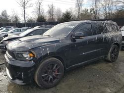 Salvage cars for sale at Waldorf, MD auction: 2018 Dodge Durango SRT