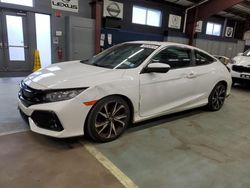 Salvage cars for sale at East Granby, CT auction: 2018 Honda Civic SI