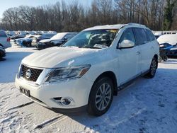 Salvage cars for sale from Copart Glassboro, NJ: 2014 Nissan Pathfinder S