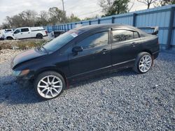 Salvage cars for sale at Riverview, FL auction: 2008 Honda Civic LX