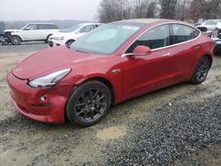 Salvage cars for sale from Copart Concord, NC: 2018 Tesla Model 3