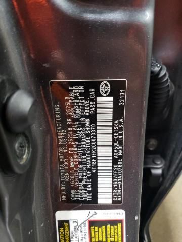 2012 Toyota Camry Base