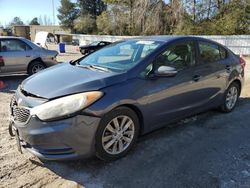 Vehiculos salvage en venta de Copart Knightdale, NC: 2015 KIA Forte LX