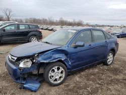 Salvage cars for sale at Des Moines, IA auction: 2009 Ford Focus SES