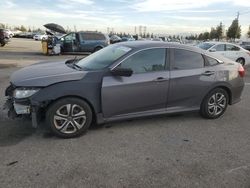 Salvage cars for sale at Rancho Cucamonga, CA auction: 2016 Honda Civic LX