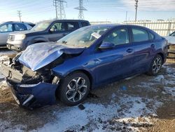 Salvage cars for sale at Elgin, IL auction: 2021 KIA Forte FE