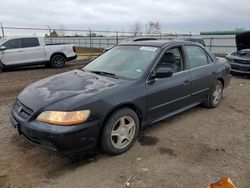 Honda Accord ex salvage cars for sale: 2002 Honda Accord EX