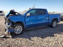 Salvage cars for sale at Phoenix, AZ auction: 2023 Chevrolet Silverado C1500 Custom