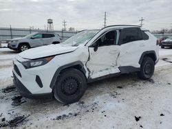 Salvage cars for sale from Copart Chicago Heights, IL: 2019 Toyota Rav4 LE