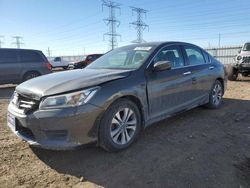 Salvage cars for sale at Elgin, IL auction: 2014 Honda Accord LX