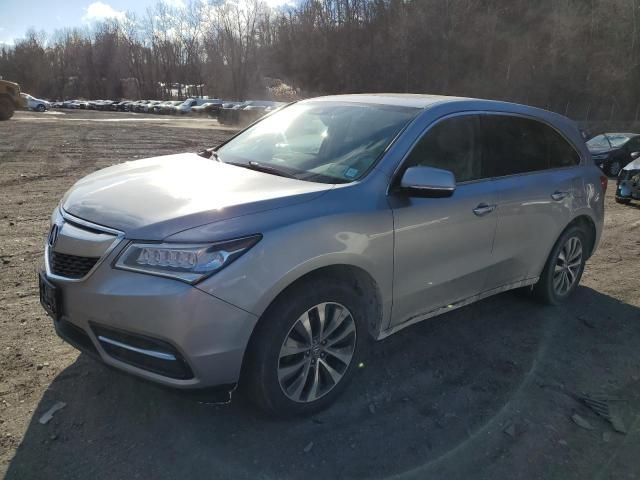 2016 Acura MDX Technology