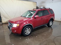 Salvage cars for sale from Copart Davison, MI: 2011 Ford Escape Limited