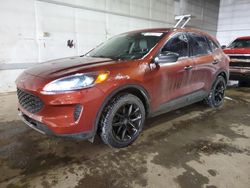 Salvage cars for sale at Portland, MI auction: 2020 Ford Escape S