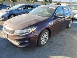 KIA salvage cars for sale: 2016 KIA Optima LX