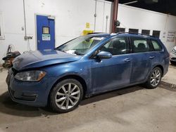 Volkswagen salvage cars for sale: 2015 Volkswagen Golf Sportwagen S