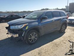 Toyota Highlander se salvage cars for sale: 2018 Toyota Highlander SE