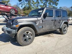 Salvage cars for sale at Greenwell Springs, LA auction: 2020 Jeep Wrangler Unlimited Sport