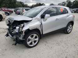 Chevrolet salvage cars for sale: 2016 Chevrolet Trax LTZ