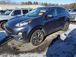 Salvage cars for sale at Exeter, RI auction: 2020 KIA Sportage EX