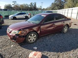 Hyundai Sonata salvage cars for sale: 2007 Hyundai Sonata GLS