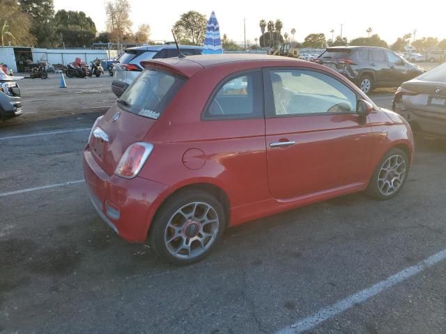 2012 Fiat 500 Sport