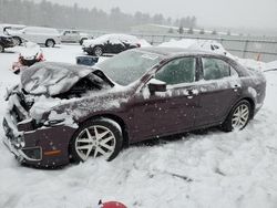 Salvage cars for sale at Windham, ME auction: 2012 Ford Fusion SEL