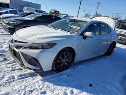 Salvage cars for sale from Copart Chicago Heights, IL: 2021 Toyota Camry SE