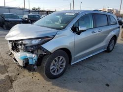 Toyota salvage cars for sale: 2024 Toyota Sienna XLE