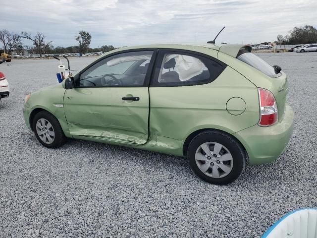 2010 Hyundai Accent Blue