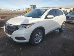 Salvage cars for sale at Brighton, CO auction: 2019 Honda HR-V EX