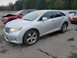 Salvage cars for sale at Arlington, WA auction: 2011 Toyota Venza