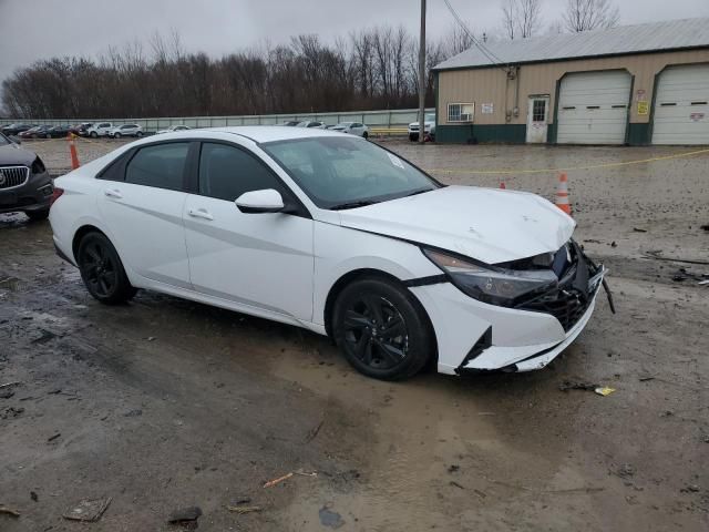 2023 Hyundai Elantra Blue