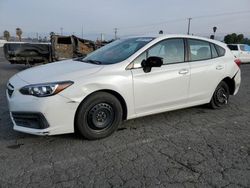 Carros salvage a la venta en subasta: 2020 Subaru Impreza