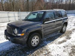 Salvage cars for sale at West Warren, MA auction: 2016 Jeep Patriot Sport