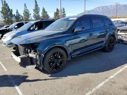 Salvage cars for sale at Rancho Cucamonga, CA auction: 2021 Audi Q7 Prestige