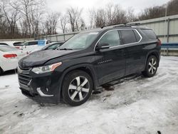 Salvage cars for sale at Ellwood City, PA auction: 2018 Chevrolet Traverse LT